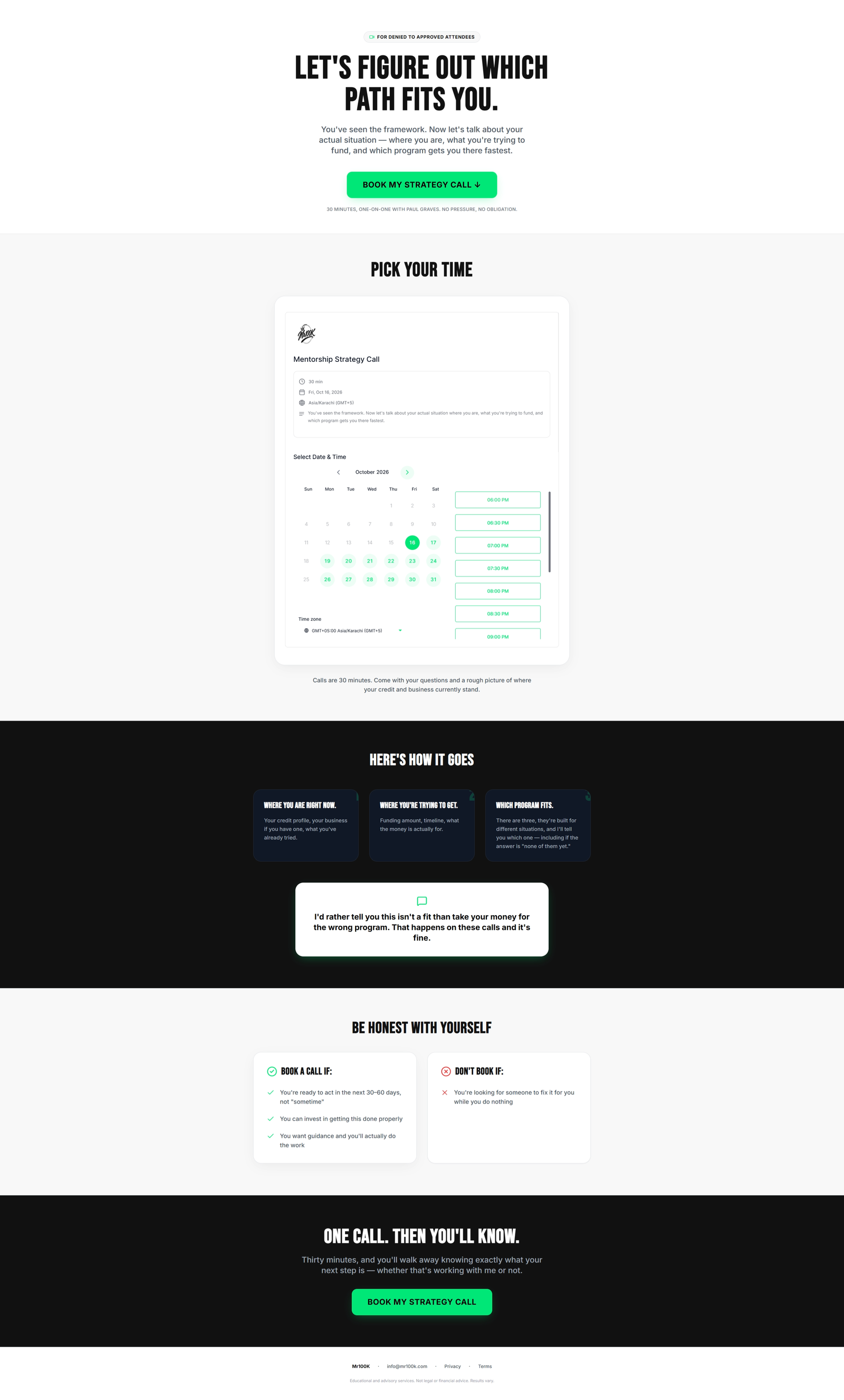 Mr100K Denied to Approved Webinar screenshot 6
