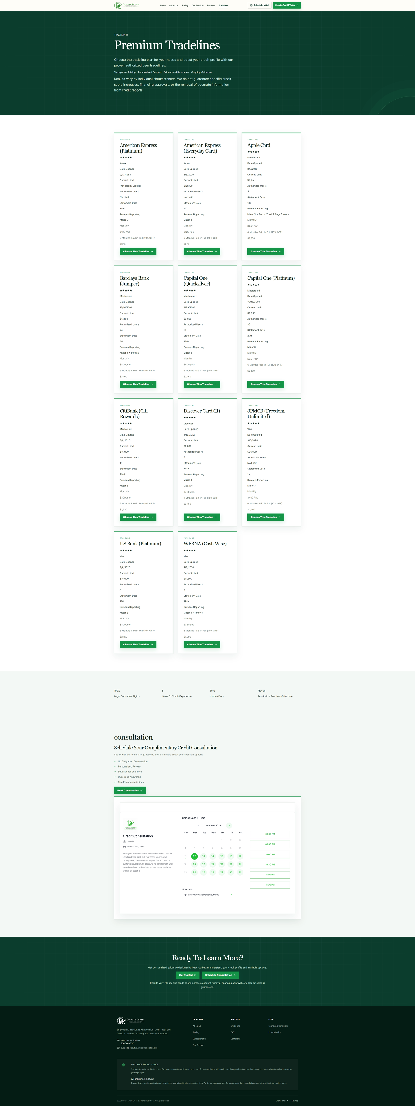 Dispute Level Credit Restoration screenshot 5