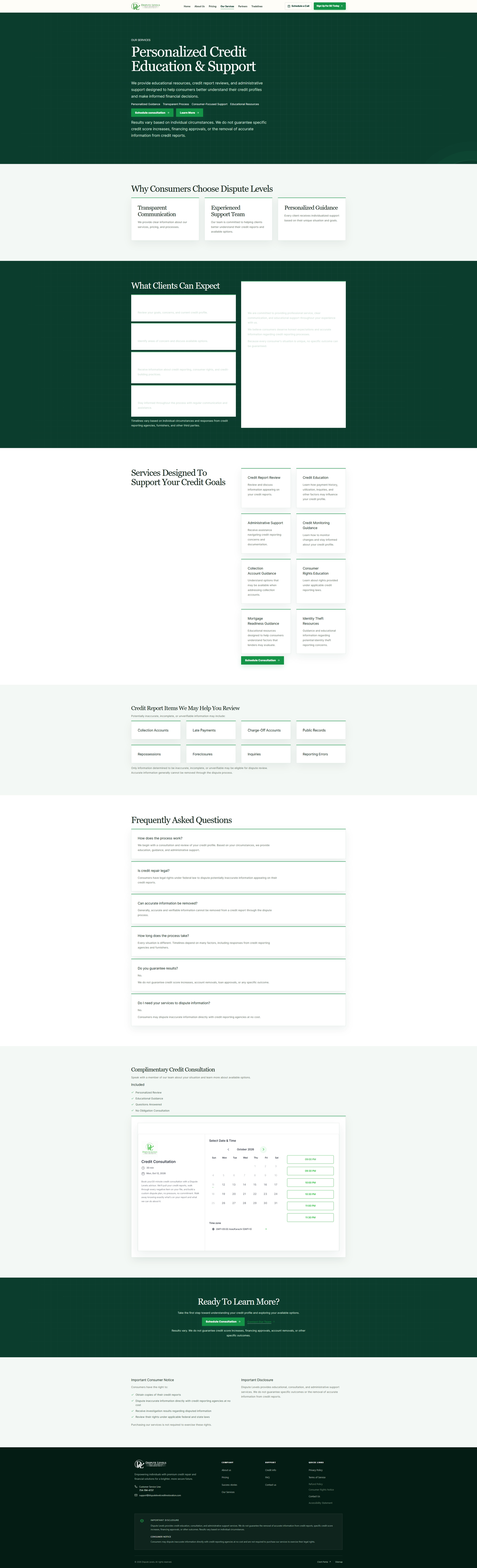 Dispute Level Credit Restoration screenshot 7