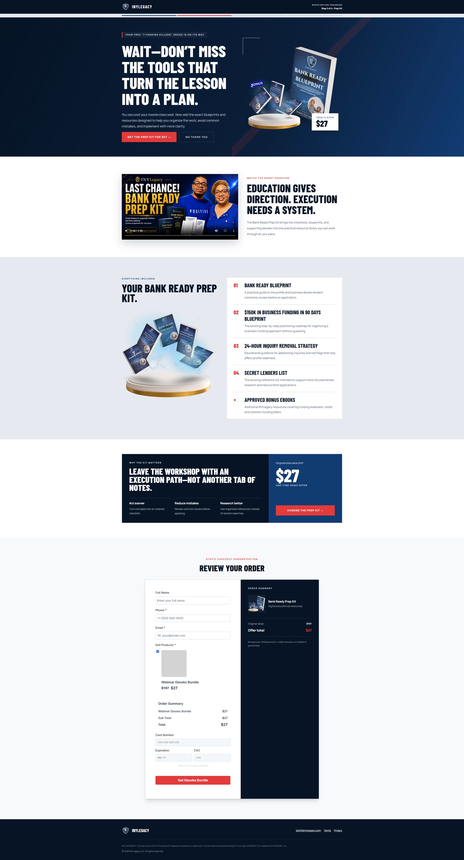 INYLegacy Webinar Funnel & GoHighLevel Automation screenshot 4