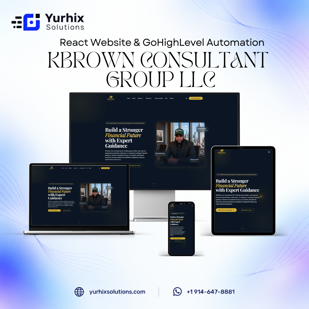 KBrown Consultant Group LLC screenshot
