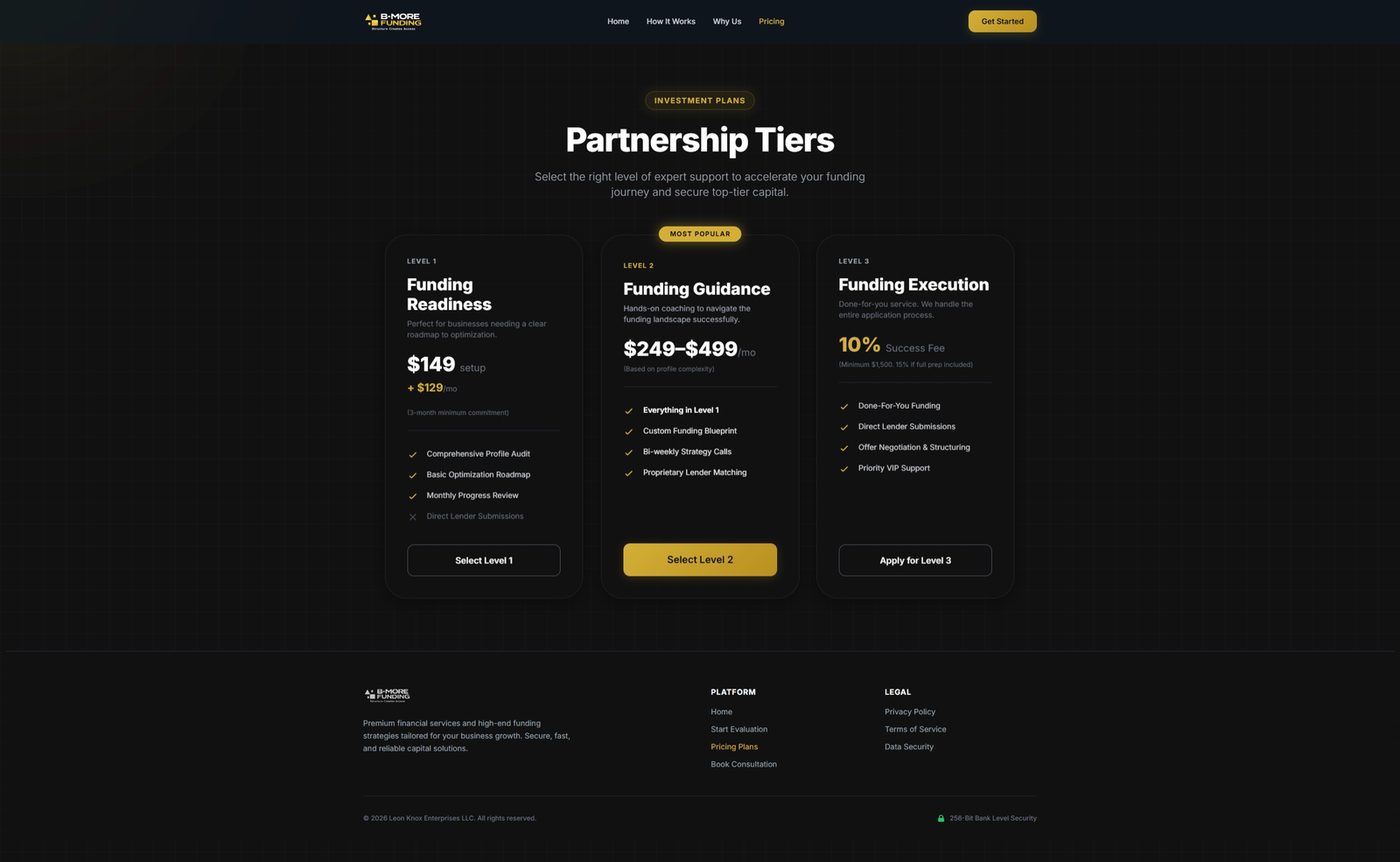 B-More Funding Funding Quiz Funnel & Automation screenshot 2